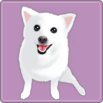 寵物Q版畫 狐狸犬Q版畫 PNP-006